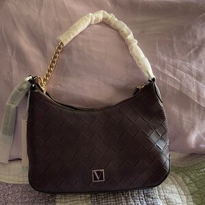 Victorias Secret Elegant Eggplant Color Bag NWT
